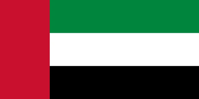 United Arab Emirates office location flag